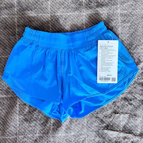 Lululemon Hotty Hot 2.5” LR BLUE NILE - Picture 5 of 10